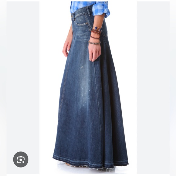 Citizens of Humanity Jeans Anja Maxi Skirt - Picture 4 of 14